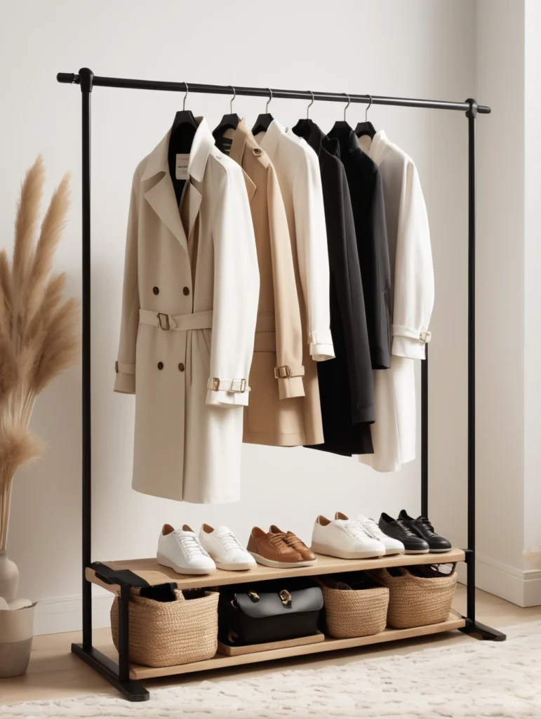 Capsule Wardrobe 2025: Sustainable Fashion for the Modern Minimalist 1 Capsule wardrobe showcasing versatile, luxury, and eco-friendly clothing.